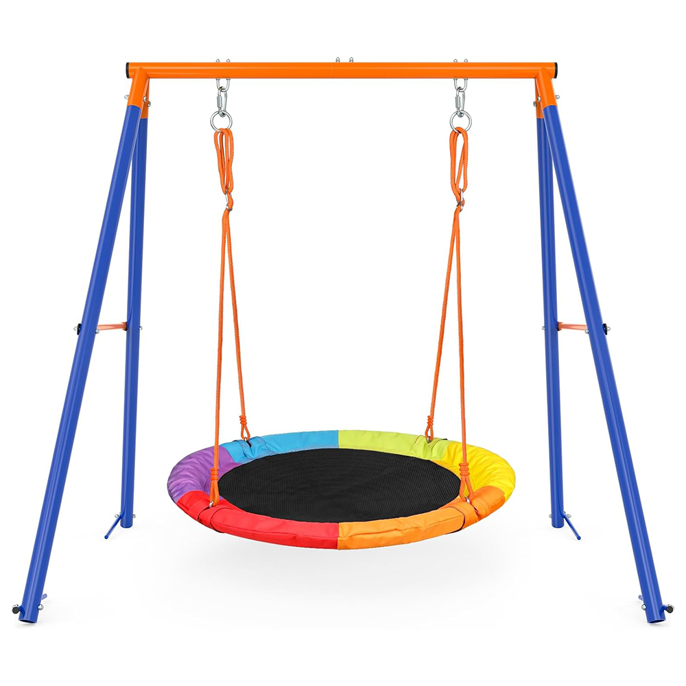 Kids Outdoor Swing Set - 놀이터 철제 정원 그네 세트 도매