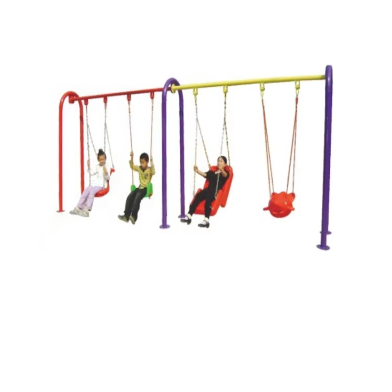 Kids Outdoor Swing Set - 야외 놀이공원용 상업용 그네 장비, 어린이용