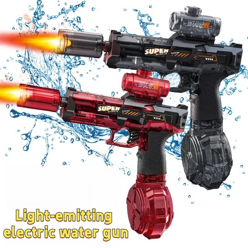 Water Gun Soaker - LED 조명 전기 물총 장난감 어린이