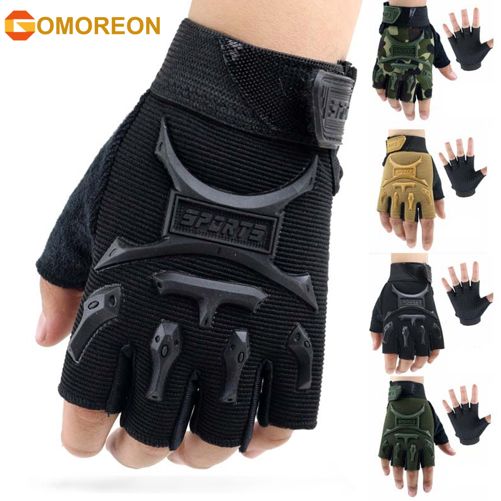 Kids Outdoor Gloves - 어린이 사이클링 장갑, 반 손가락 자전거