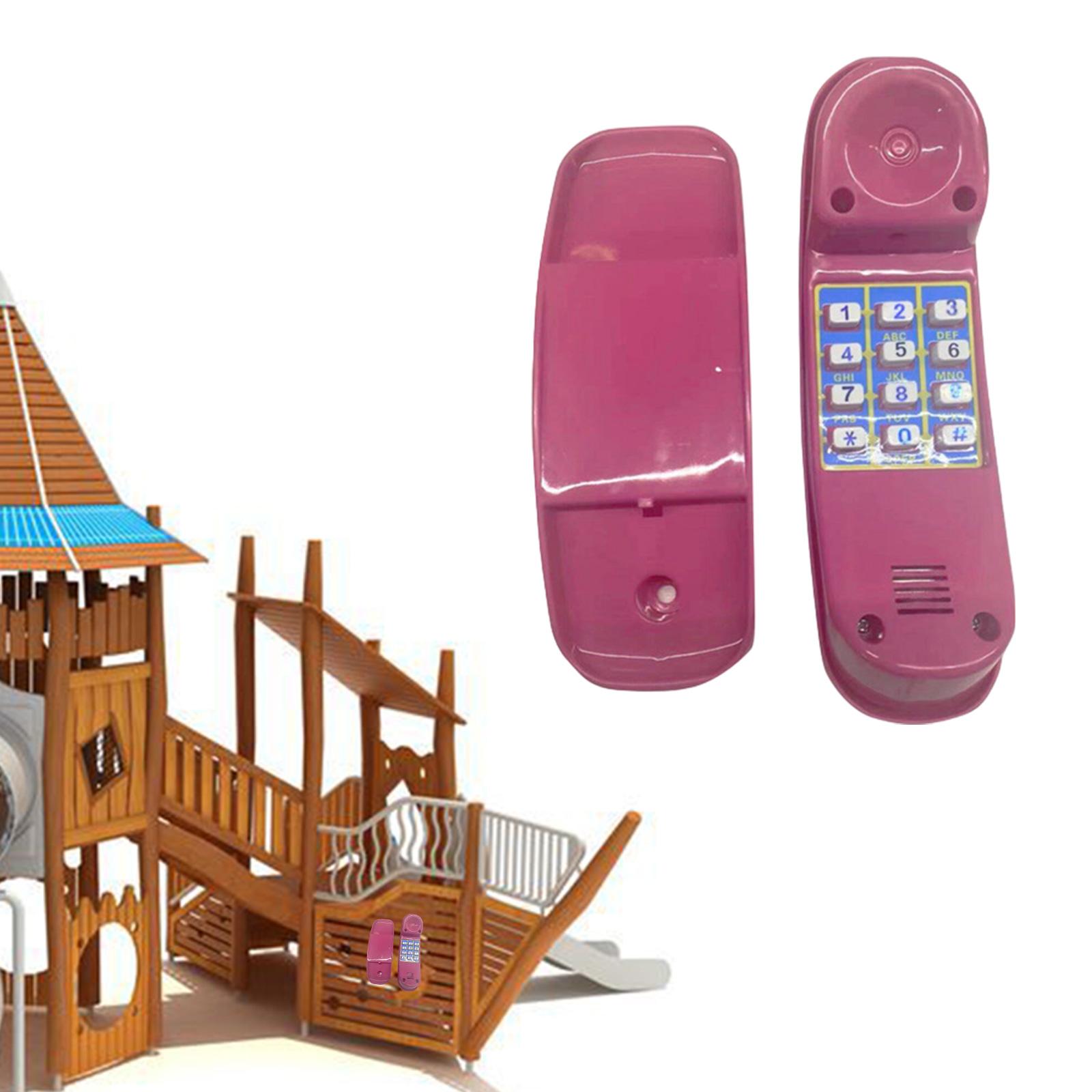 Kids Outdoor Chair - 어린이 스윙 세트 전화 장난감, 대화형