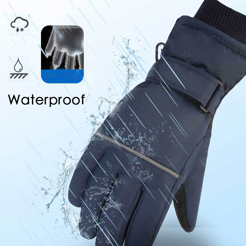 성인 어린이를위한 방수 스키 장갑 두꺼운 어린이 스노우 - Kids Outdoor Gloves 리뷰 및 가격