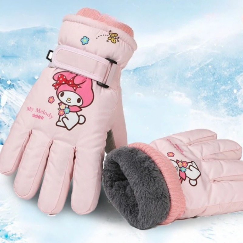 멜로디 쿠로미 겨울 어린이 플리스 장갑 방수 야외 스키 - Kids Outdoor Gloves 리뷰 및 가격