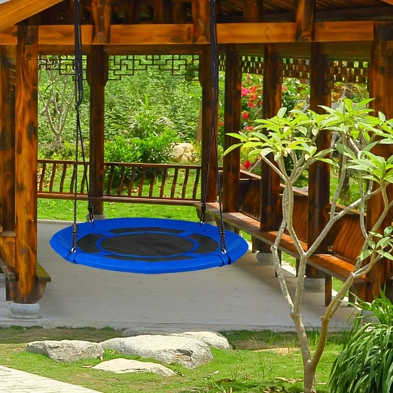 원형 옥스포드 네트 캔버스 어린이 해먹 교수형 로프 스 - Kids Outdoor Swing Set 리뷰 및 가격