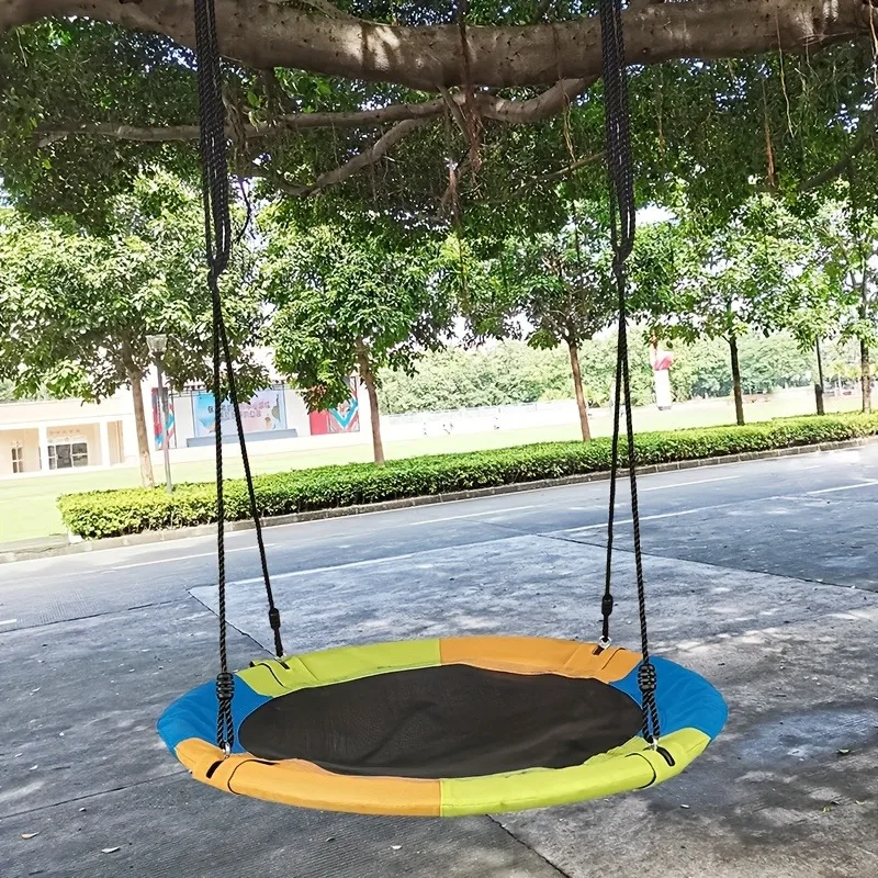 원형 옥스포드 네트 캔버스 어린이 해먹 교수형 로프 스 - Kids Outdoor Swing Set 리뷰 및 가격