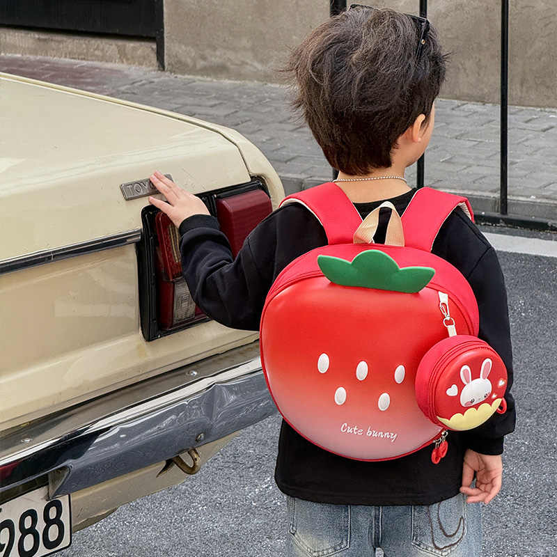 만화 캐릭터 어린이 백팩 3D 딸기 귀여운 유아용 스쿨 - Kids Outdoor Backpack 리뷰 및 가격