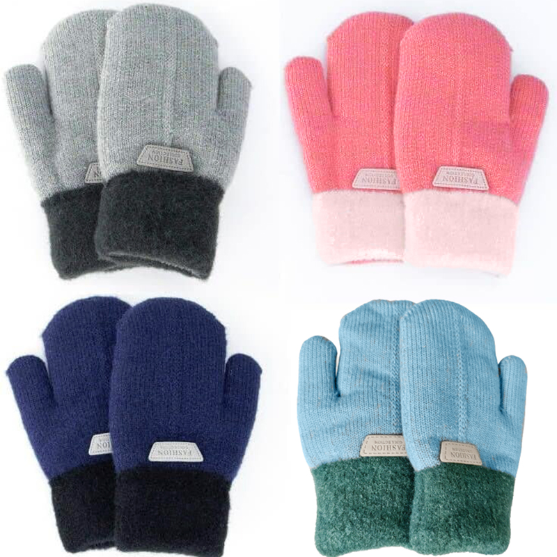 따뜻한 양털 안감이 있는 어린이용 니트 장갑, 4-8세 - Kids Outdoor Gloves 리뷰 및 가격
