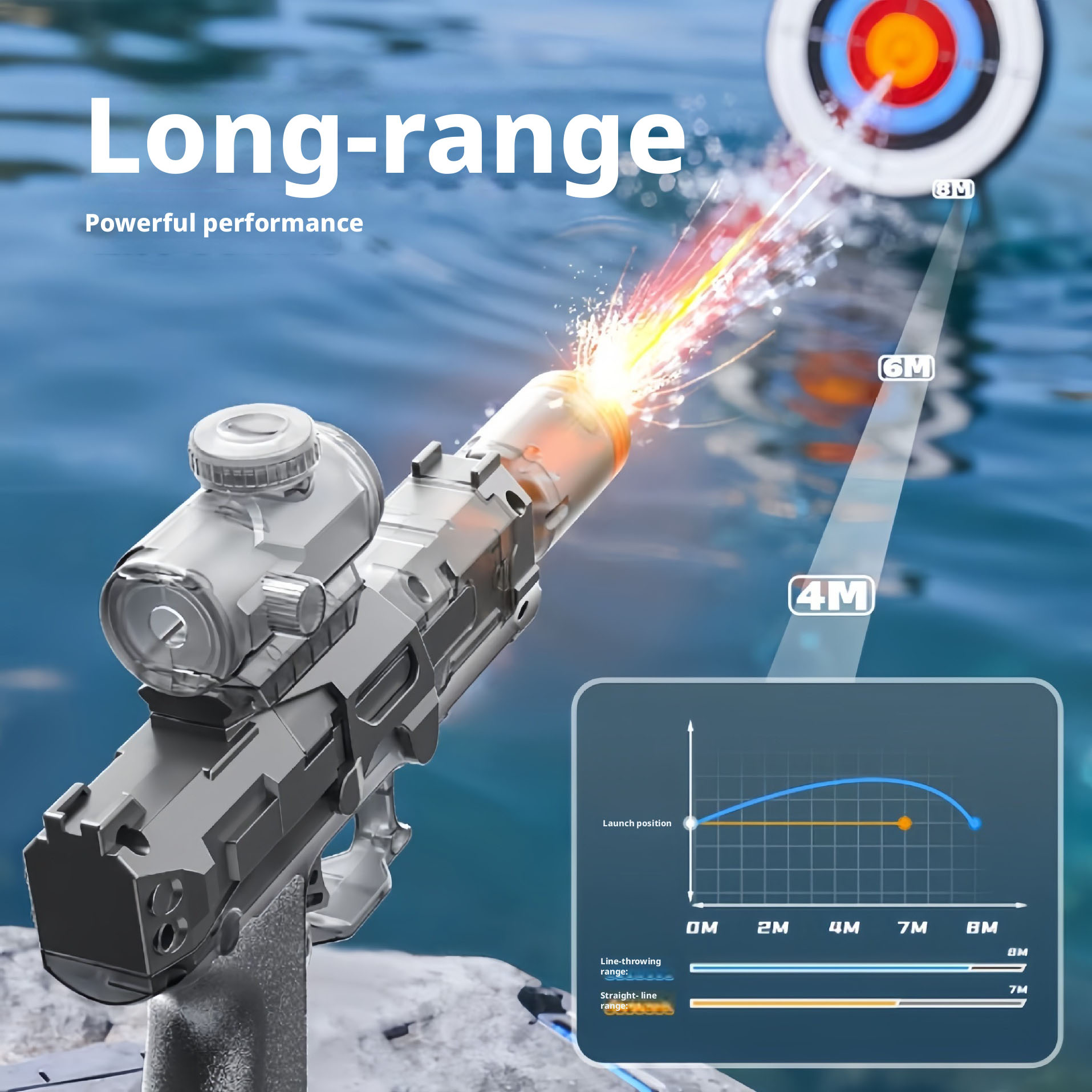 전기 물총, 강력한 분사력, 자동 물 흡입식 물총, 어 - Water Gun Soaker 리뷰 및 가격