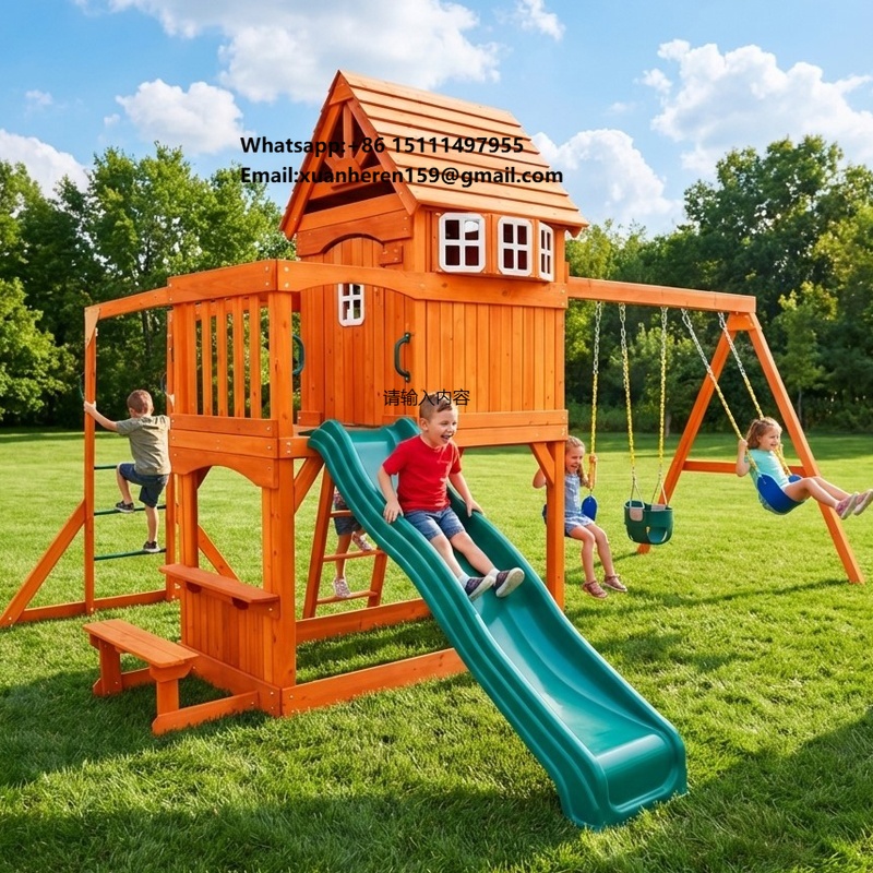 대형 야외 놀이기구 어린이 장난감 놀이터 마당 상업용  - Kids Outdoor Swing Set 리뷰 및 가격