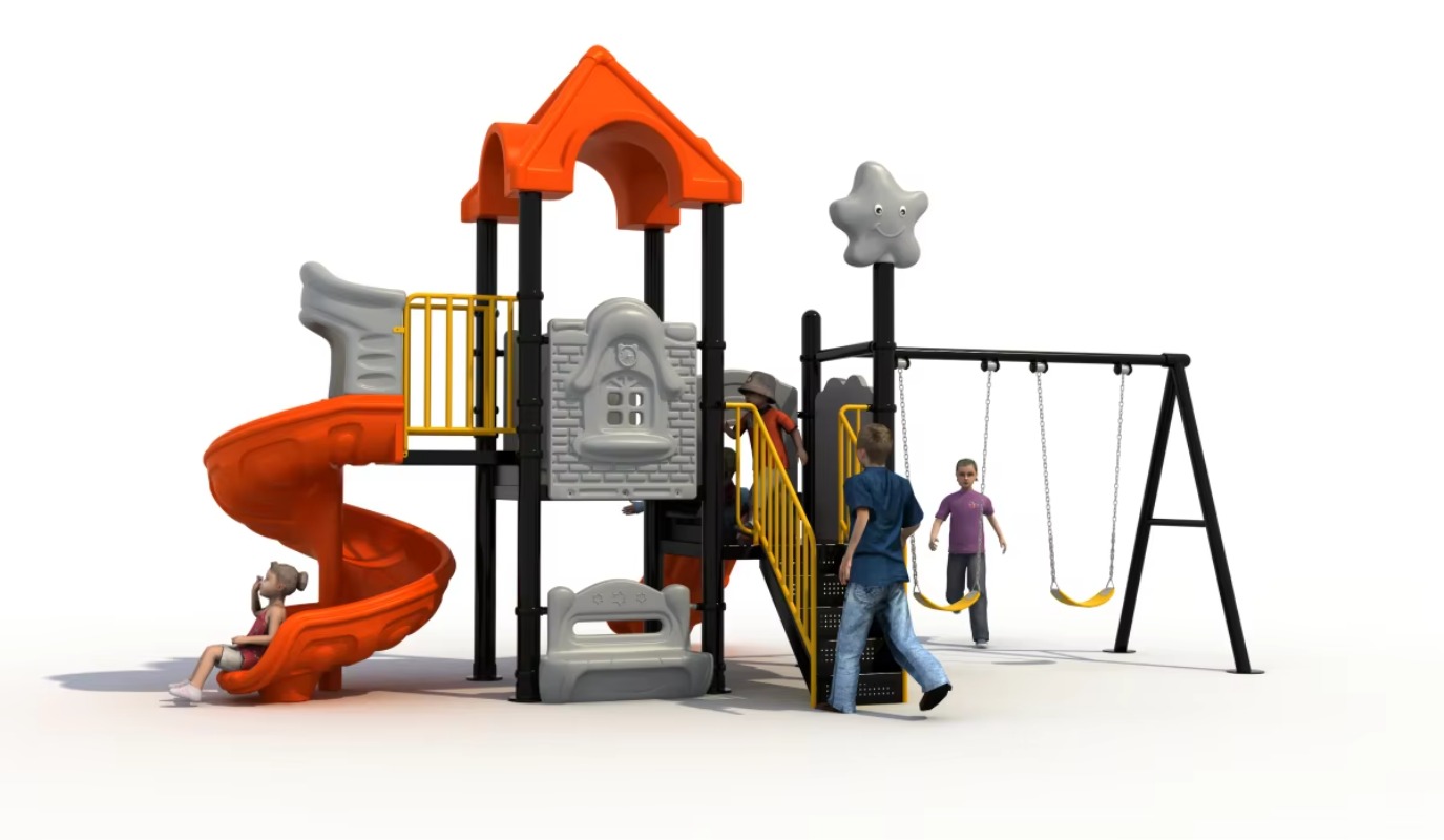 야외용 철제 플라스틱 그네 세트 (등반 계단 슬라이드  - Kids Outdoor Climbing Equipment 리뷰 및 가격