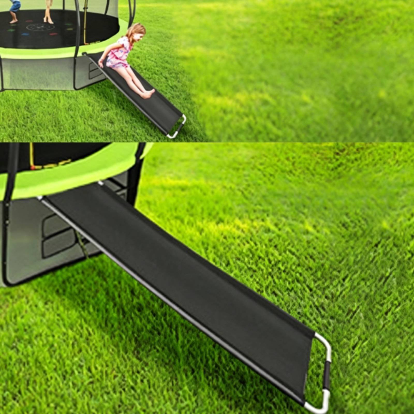 어린이용 트램펄린 슬라이드 포함 실내외 겸용 트램펄린  - Kids Outdoor Climbing Equipment 리뷰 및 가격