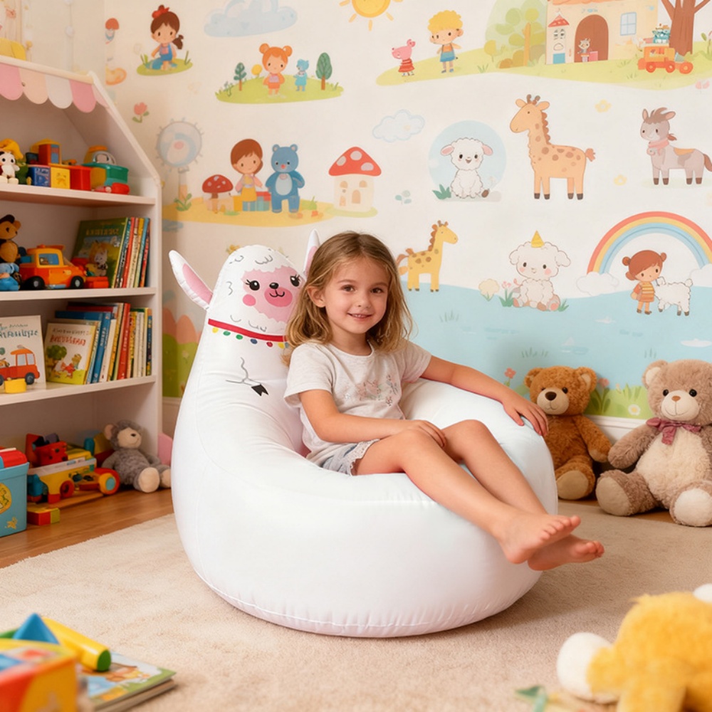 만화 캐릭터 어린이용 PVC 에어 소파 부드럽고 피부  - Kids Outdoor Chair 리뷰 및 가격