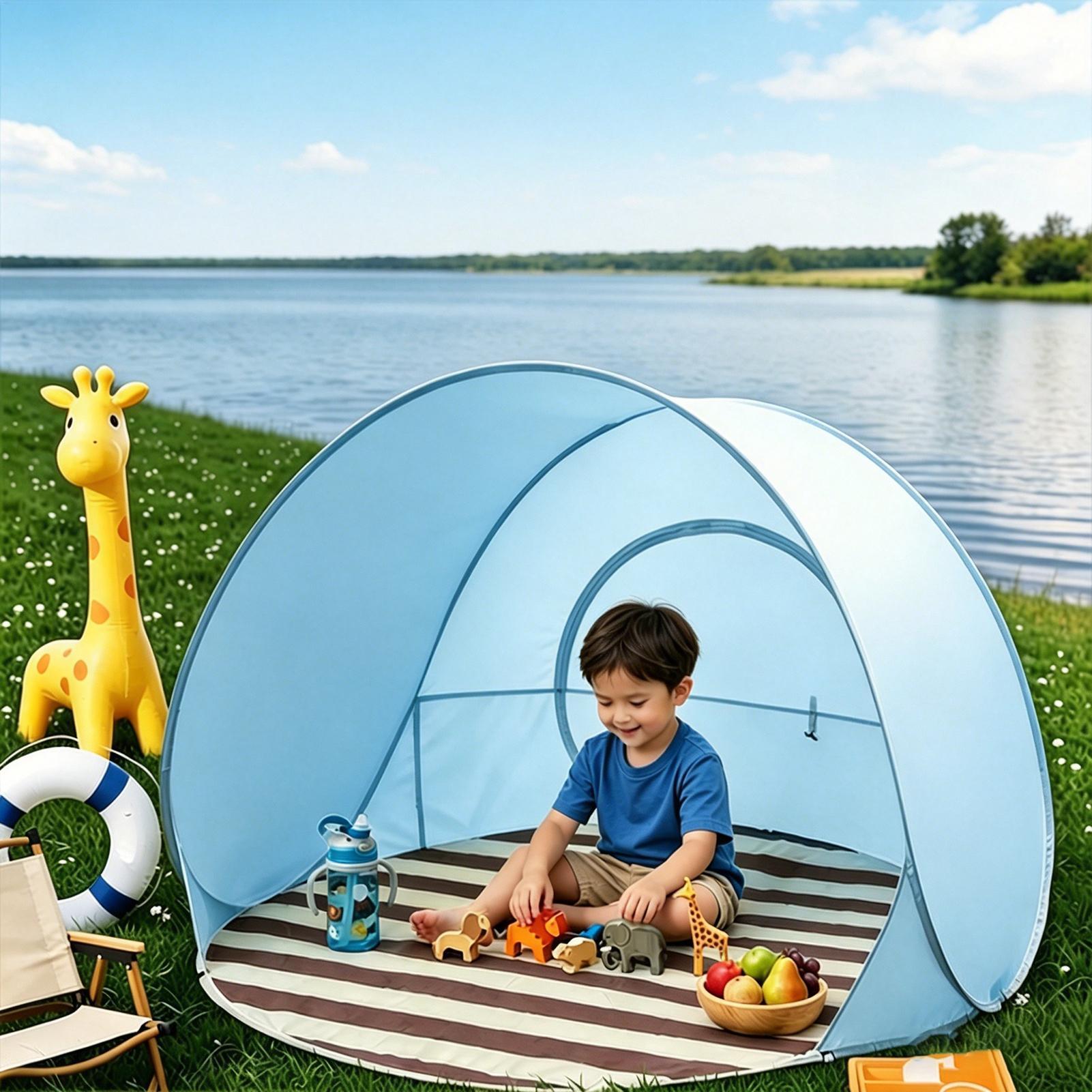 야외 휴대용 캠핑 원클릭 오픈 텐트 대형 공간 차양막  - Kids Outdoor Tent 리뷰 및 가격