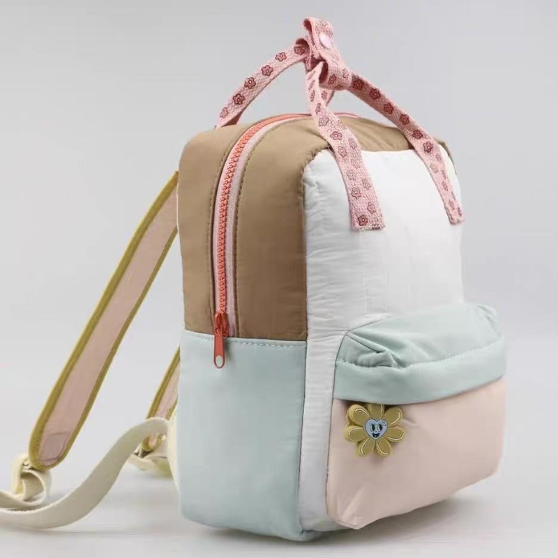 귀여운 도파민 컬러 블록킹 어린이 백팩 - 4가지 스타 - Kids Outdoor Backpack 리뷰 및 가격