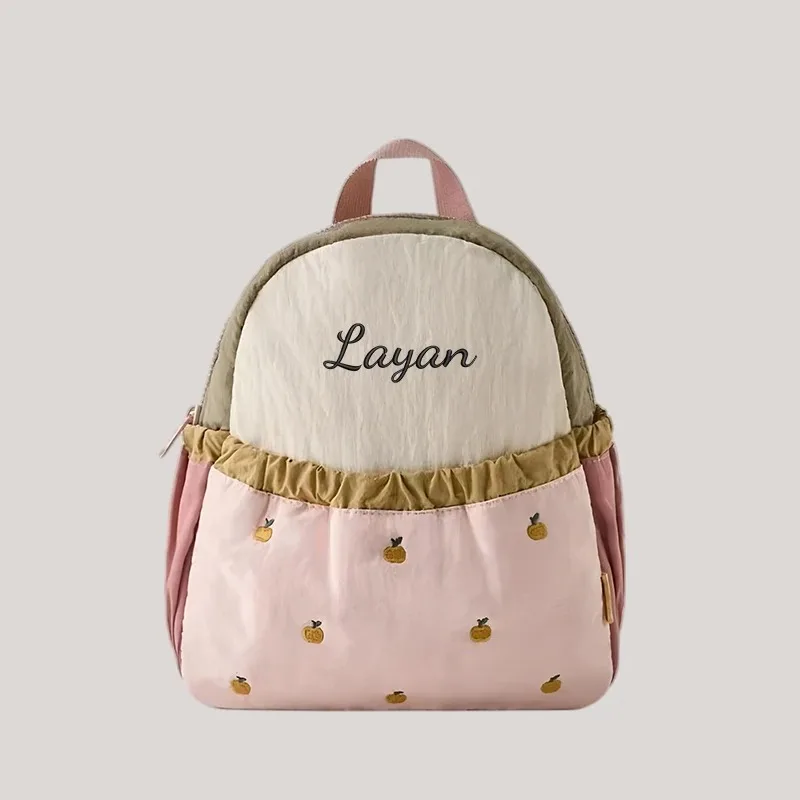 귀여운 도파민 컬러 블록킹 어린이 백팩 - 4가지 스타 - Kids Outdoor Backpack 리뷰 및 가격