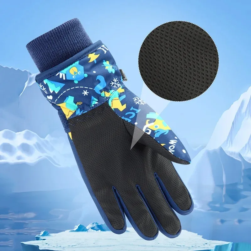 겨울 어린이 스키 장갑 두꺼운 방수 어린이 장갑 스노우 - Kids Outdoor Gloves 리뷰 및 가격