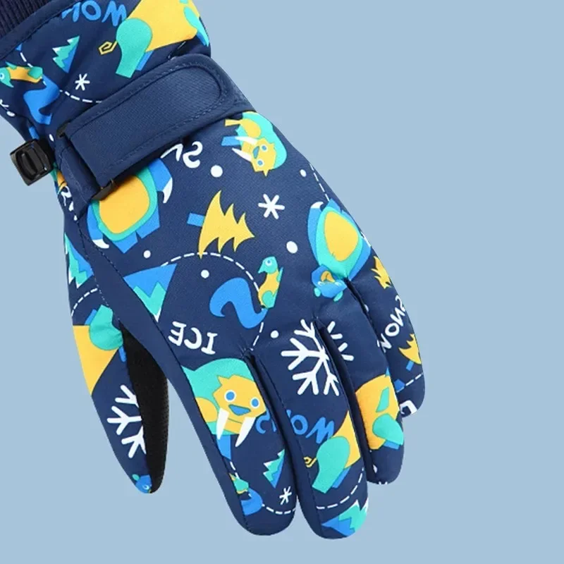 겨울 어린이 스키 장갑 두꺼운 방수 어린이 장갑 스노우 - Kids Outdoor Gloves 리뷰 및 가격