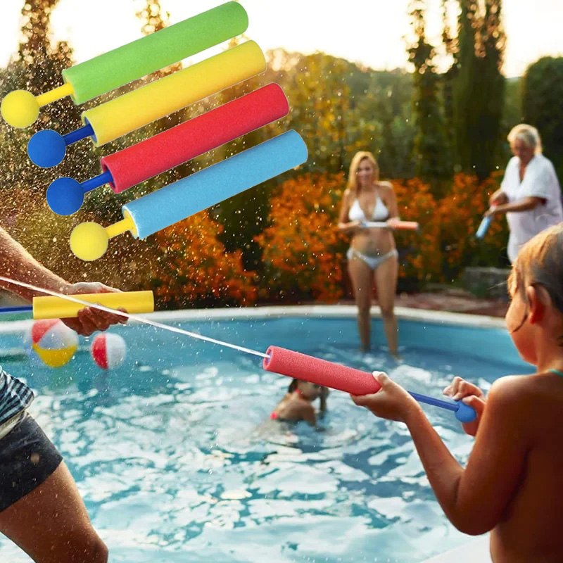 4개입 물총 어린이용 휴대용 4가지 색상 30피트 사거 - Water Gun Soaker 리뷰 및 가격