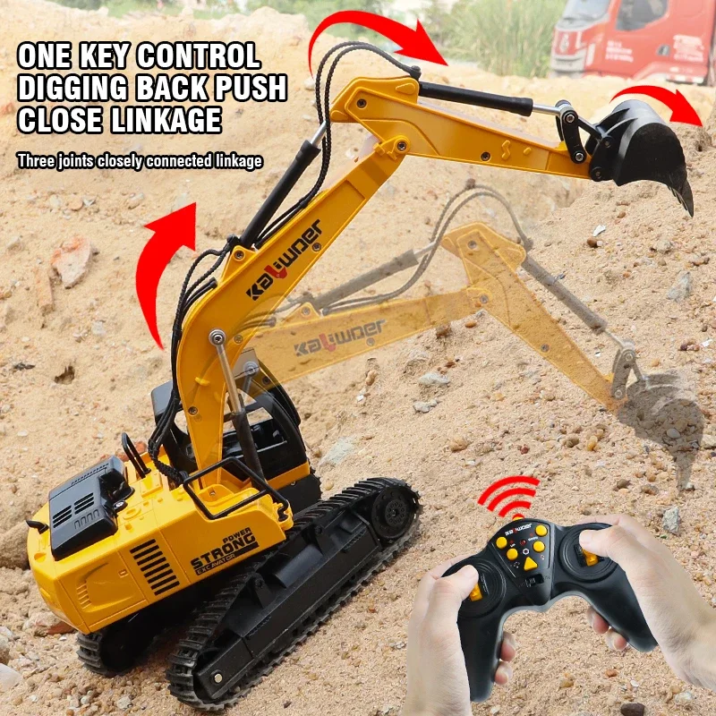 Huina Rc 굴삭기 1/24 9Ch 원격 제어 자동 - Kids Outdoor Digger 리뷰 및 가격