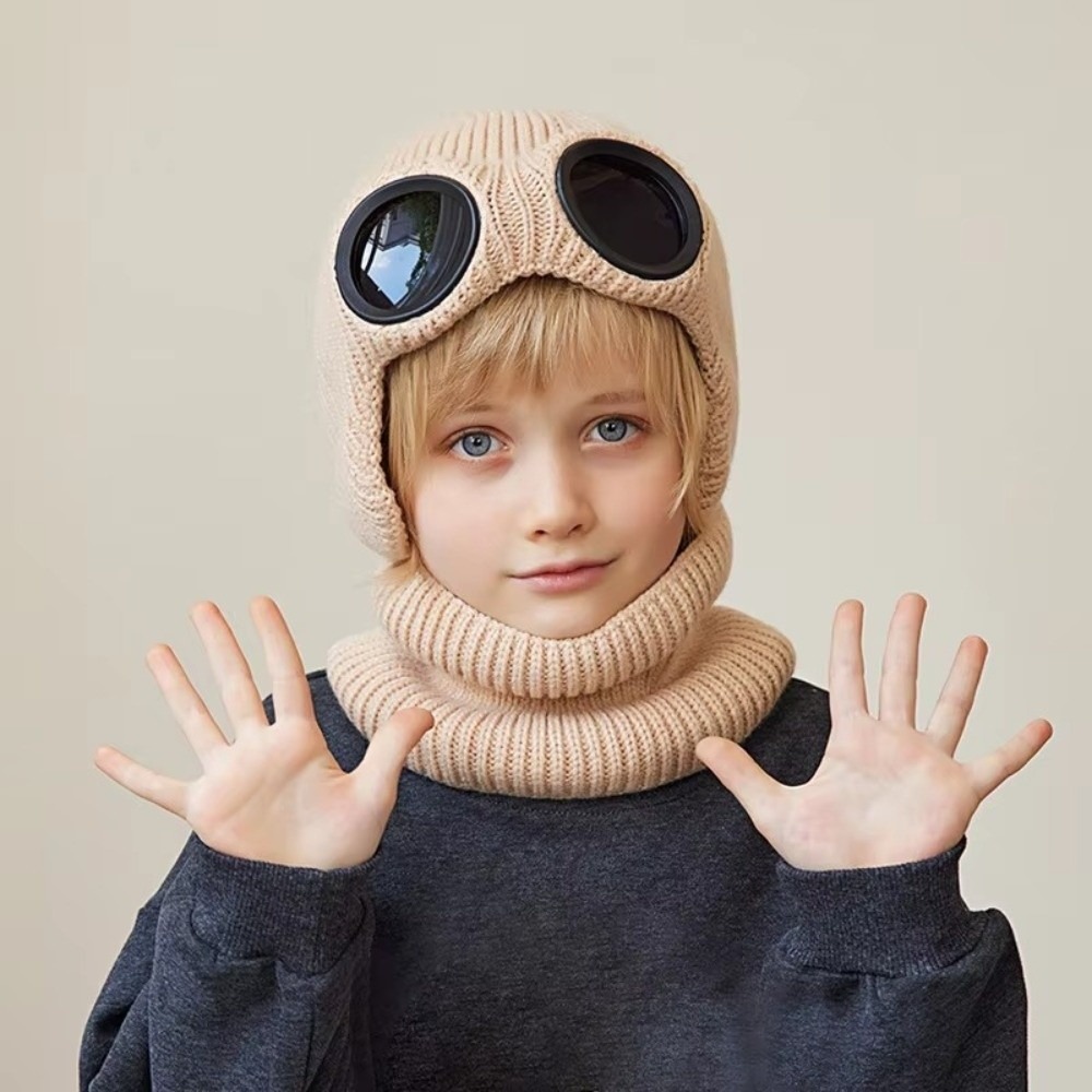 2 개/대 겨울 어린이 스키 모자 스카프 세트 안감 방 - Kids Outdoor Gloves 리뷰 및 가격