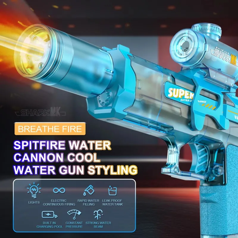 LED 조명 전기 물총 장난감 어린이 자동 센서 조명  - Water Gun Soaker 리뷰 및 가격