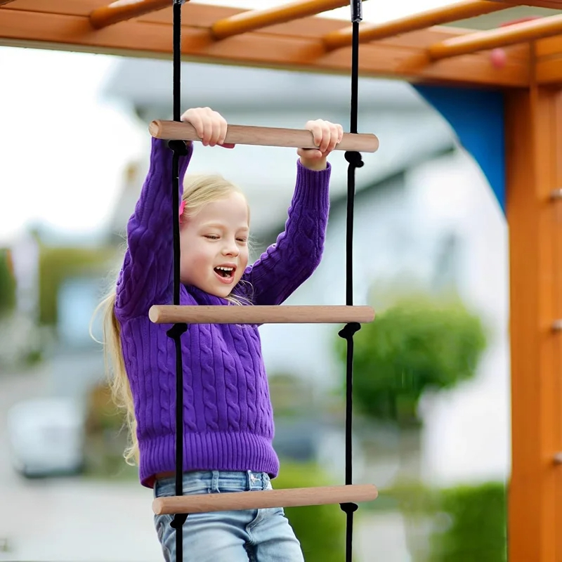 어린이용 로프 사다리 나무 그네 실내외 나무 놀이터 레 - Kids Outdoor Wooden Playset 리뷰 및 가격