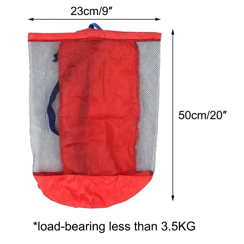 1Pcs 비치 가방 어린이를위한 접이식 휴대용 메쉬 수 - Kids Outdoor Backpack 리뷰 및 가격