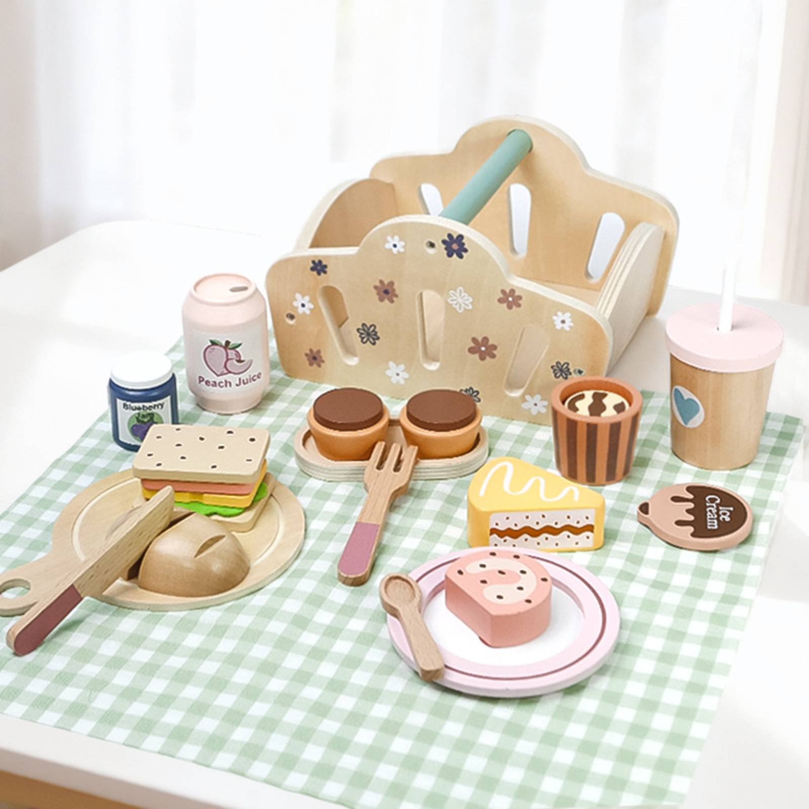 나무로 만든 야외 식사 바구니 장난감 어린이 중심의 아 - Kids Outdoor Wooden Playset 리뷰 및 가격
