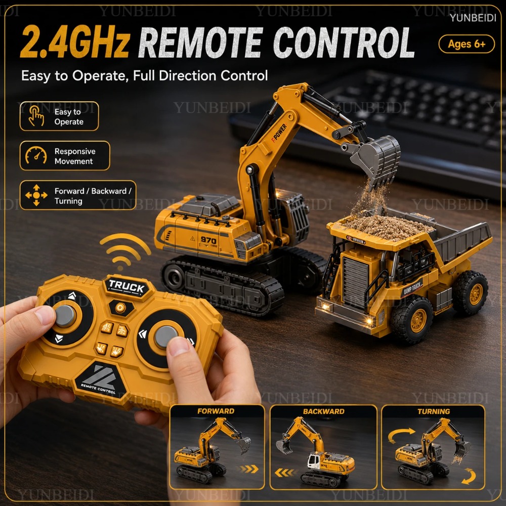 리모컨 미니 합금 자동차 1:64 포크리프트 크레인 굴 - Kids Outdoor Digger 리뷰 및 가격
