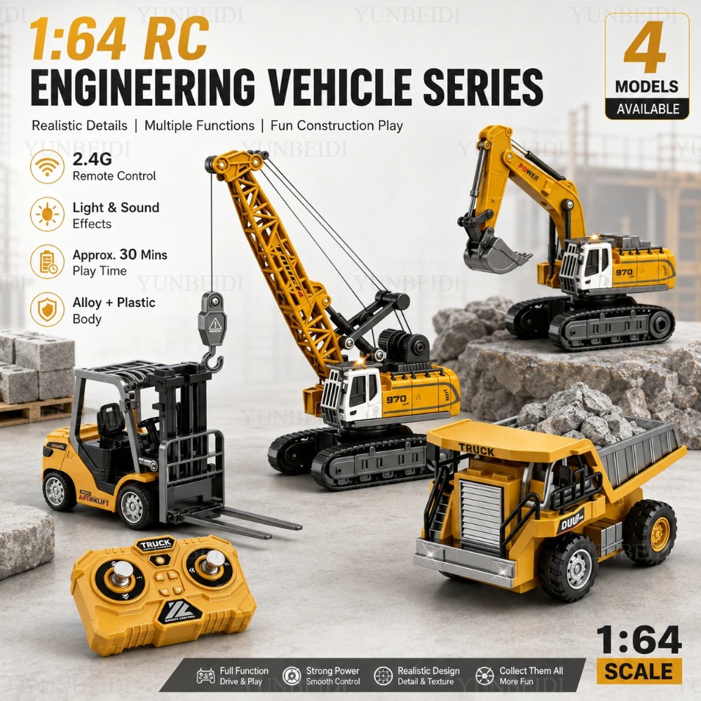 리모컨 미니 합금 자동차 1:64 포크리프트 크레인 굴 - Kids Outdoor Digger 리뷰 및 가격