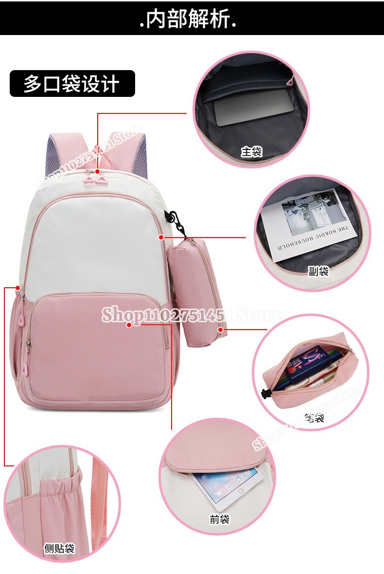 2pcs 광부 공예 학생용 연필 케이스가있는 학교 가방 - Kids Outdoor Backpack 리뷰 및 가격