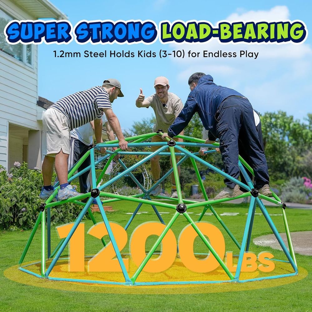 주파파10T 클라이밍돔(해먹 포함), 최대 1200lb - Kids Outdoor Dome Climber 리뷰 및 가격