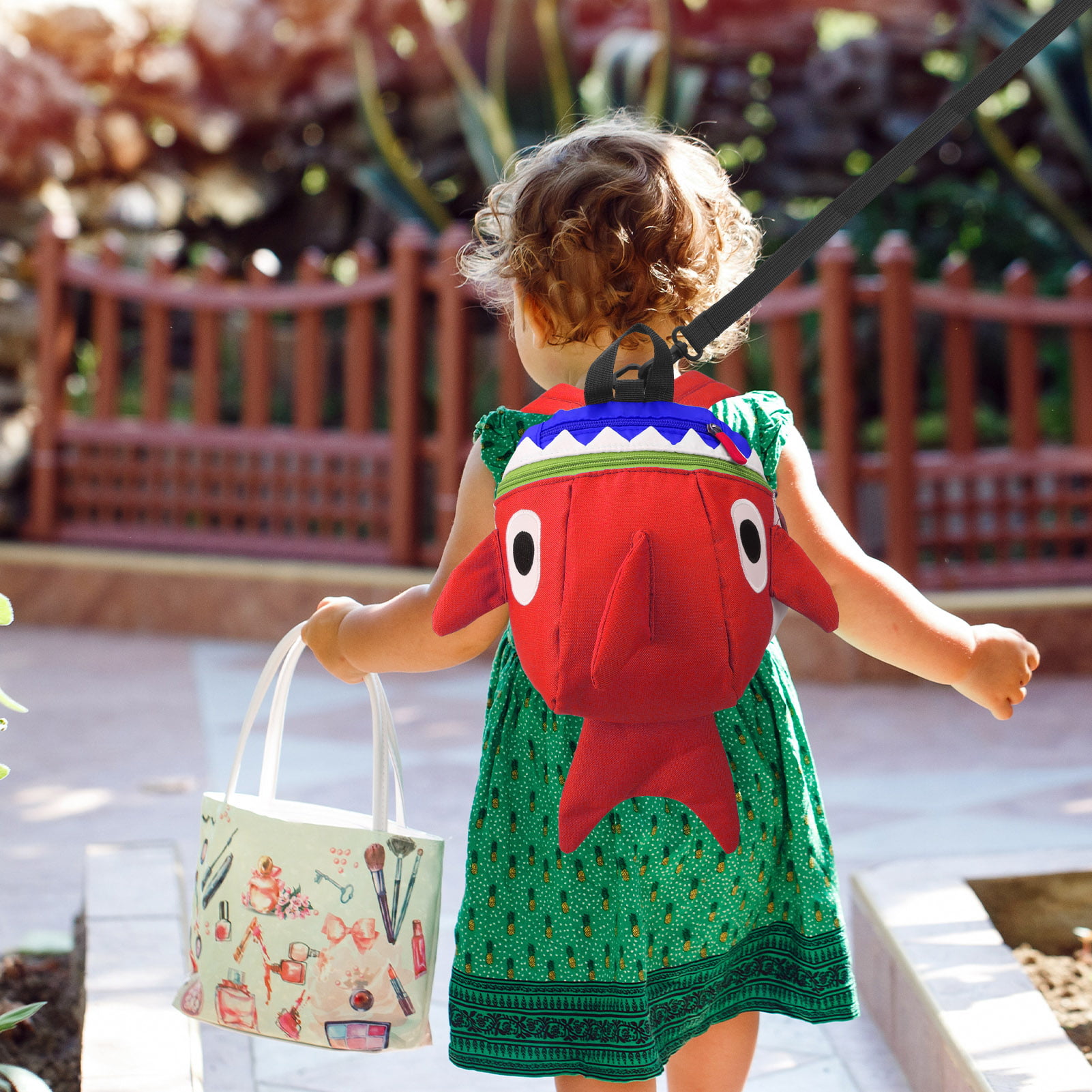 재미있는 만화 상어 배낭 귀여운 유아 배낭 어린이 안전 - Kids Outdoor Backpack 리뷰 및 가격